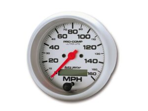 AUTOMETER 3-3/8in Ultra-Lite Elec. 160MPH Speedometer 4488