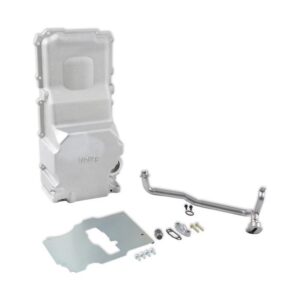 HOLLEY 5.6qt Cast Alm Oil Pan Kit GM LS Engine Swap 302-5