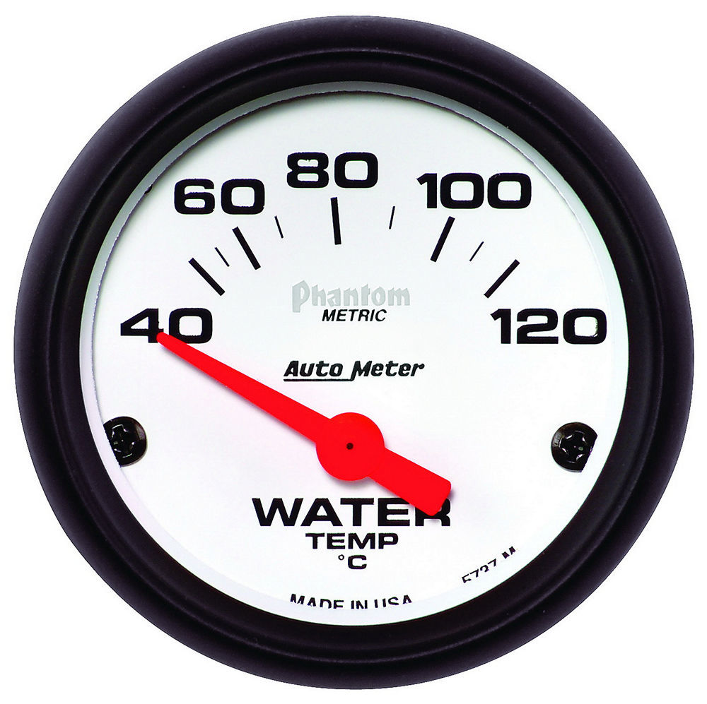 AUTOMETER 2-1/16 Phantom Water Tmp Gauge – Elec. 5737-M