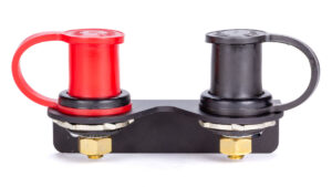 QUICKCAR RACING PRODUCTS Battery Charging Posts Pair w/Bent Mnt Brkt 57-719