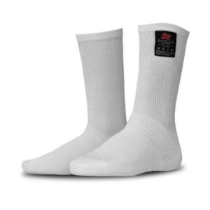 K1 RACEGEAR Socks Nomex K1 White Large/X-Large 26-NSO-W-LXL
