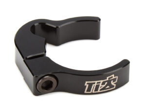 Ti22 PERFORMANCE Brake Line Clamp 1.25in Aluminum Black TIP4530