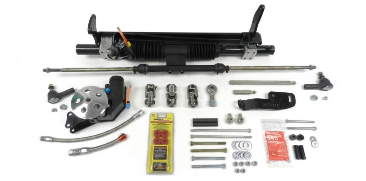 UNISTEER PERF PRODUCTS Power Rack & Pinion Kit 78-88 GM G-Body w/SBC 8012400-01
