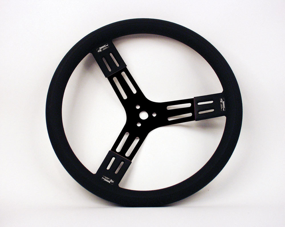 LONGACRE 15in Steering Wheel Blk 52-56809
