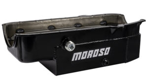 MOROSO SBC 8qt CT Oil Pan – RH Dipstick 86-UP 21327