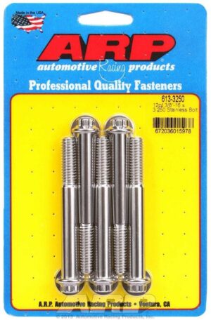 ARP S/S Bolt Kit – 12pt. (5) 3/8-16 x 3.250 613-3250