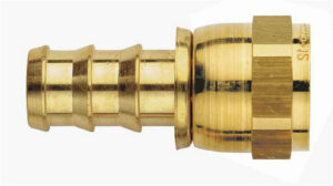 AEROQUIP #10 Brass 37d Swivel FBM1234