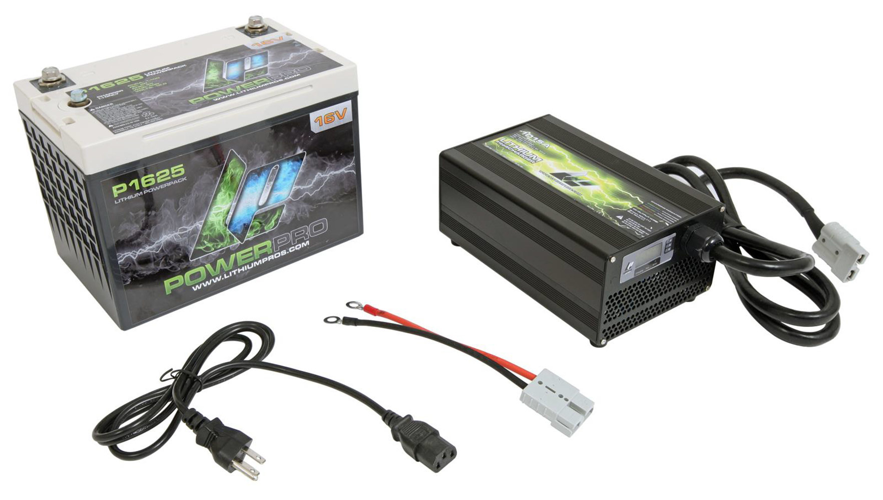 LITHIUM PROS Lithium-Ion Power Pack 16V Battery w/Charger P1625CK