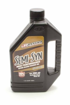 MAXIMA RACING OILS 10w40 Semi-Syn Oil 1 Quart 39-34901BS
