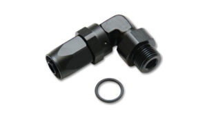 VIBRANT PERFORMANCE Male -6AN x 9/16-18   90 Degree Hose End Fitting 24902