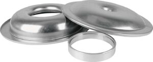 ALLSTAR PERFORMANCE LW 14in A/C Kit Plain No Element 1in Spacer ALL25902