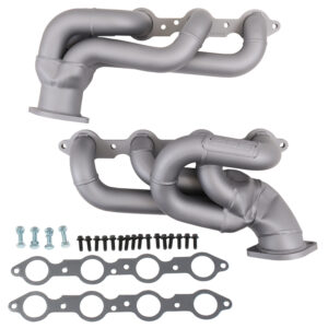 BBK PERFORMANCE 1-3/4 Shorty Headers – 10-12 Camaro SS – Chrome 4020