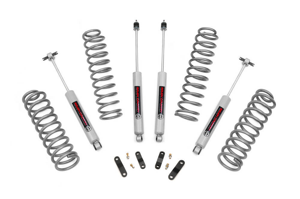 ROUGH COUNTRY Jeep 07-15 Unlimited JK 2.5in Lift System 67930