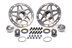 WINTERS Forged Alum Direct Mount Front Hub Kit Silver 3980C