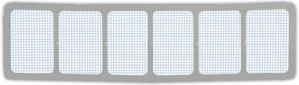 FIVESTAR Lower Nose Screen 1/4in Mesh 660-4112