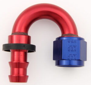XRP-XTREME RACING PROD. #6 180 Deg Push-On Hose End 231806