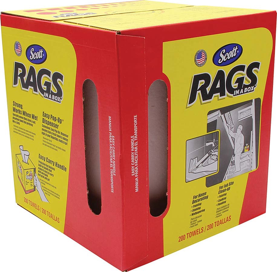 ALLSTAR PERFORMANCE Scott Rags in Box 200ct ALL12005