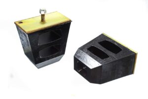 ENERGY SUSPENSION Bump Stop 4-1/2 x 4-1/2 x 2-1/2 Pair 9.9104G