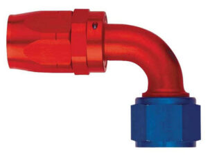 AEROQUIP #6 90 Degree Hose End Swivel FCM4032
