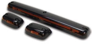 PACER PERFORMANCE Cab Roof Lights Amber 07-   GM P/U LED 20-265