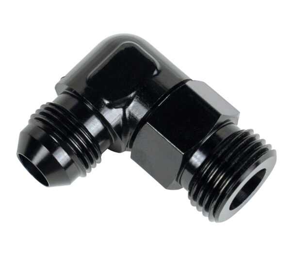 DERALE Fitting 90 Degree 7/8-14 to -8AN Male 59508