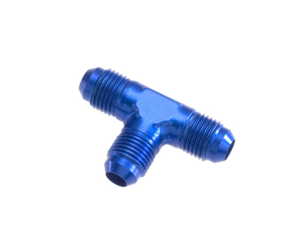 REDHORSE PERFORMANCE 6AN/JIC Flare Tee Blue Male 824-06-1