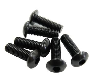 NRG INNOVATION Screw Kit Steering Wheel Black FLAT SWS-100BK