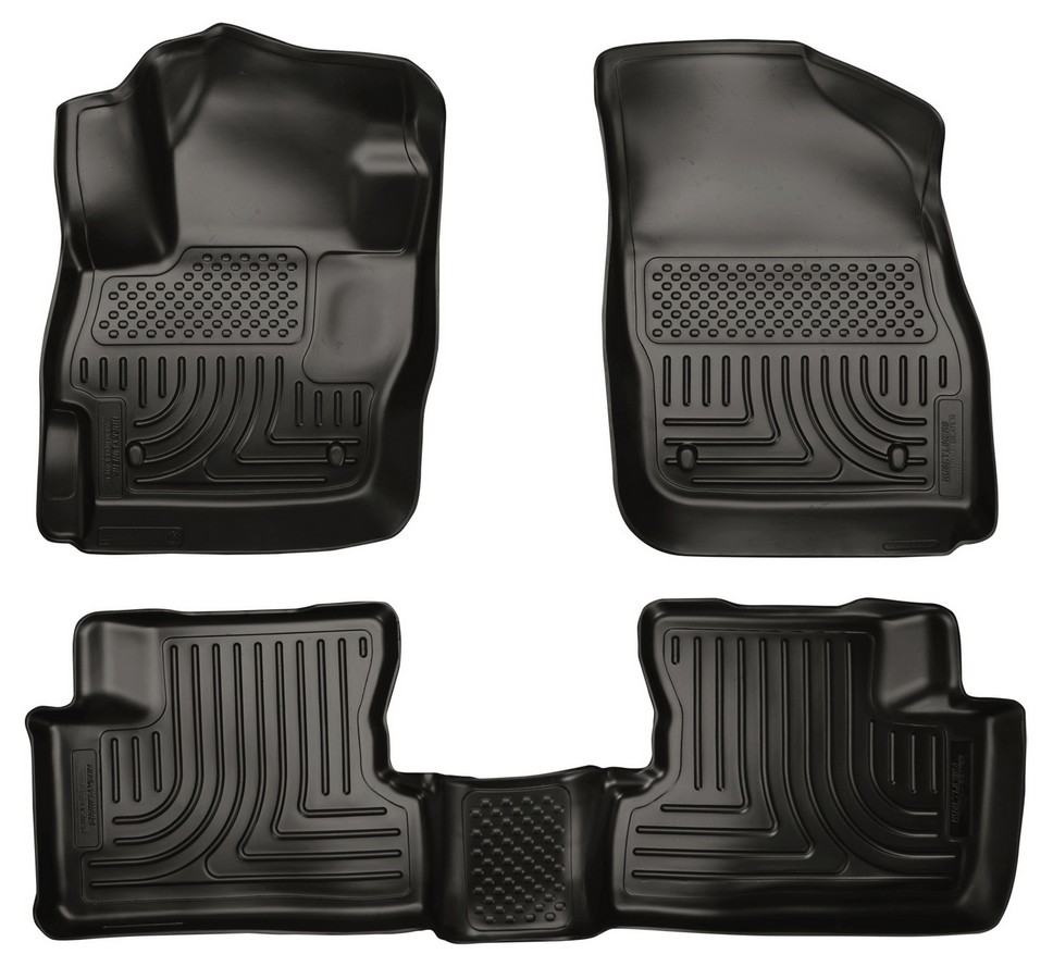 HUSKY LINERS 10-13 Mazda 3 Front/2nd Floor Liners Black 98631