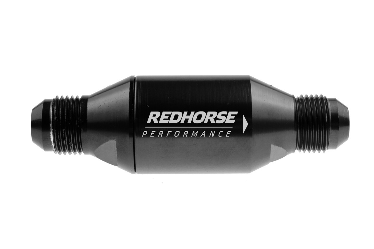 REDHORSE PERFORMANCE 8AN One-Way Check Valve Black 4152-08-2