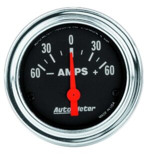 AUTOMETER Ammeter 60-0-60 amp (Rep 2586
