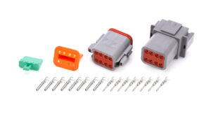 QUICKCAR RACING PRODUCTS Plug Deutsch 8 Pin Receptacle 71-382