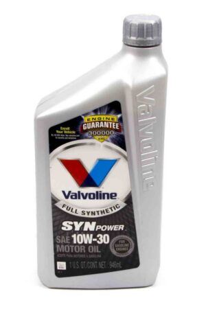 VALVOLINE 10w30 Synthetic Oil Qt. Valvoline 935-6