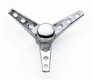 MR. GASKET Chrome Tri Bar A/C Nut 9868