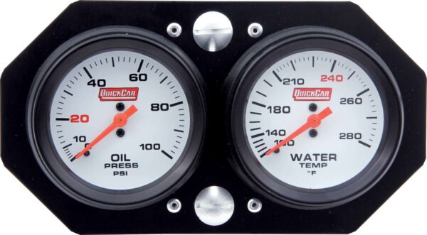 QUICKCAR RACING PRODUCTS Gauge Panel Pro Sprint Vertical Mnt 61-6006