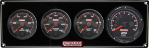 QUICKCAR RACING PRODUCTS Redline 3-1 Gauge Panel OP/WT/Volt w/Recall Tach 69-3047