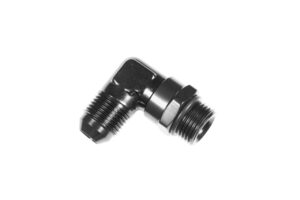 REDHORSE PERFORMANCE 6an Male to 6an ORB Male Swivel 90-Deg Black 1690-06-06-2
