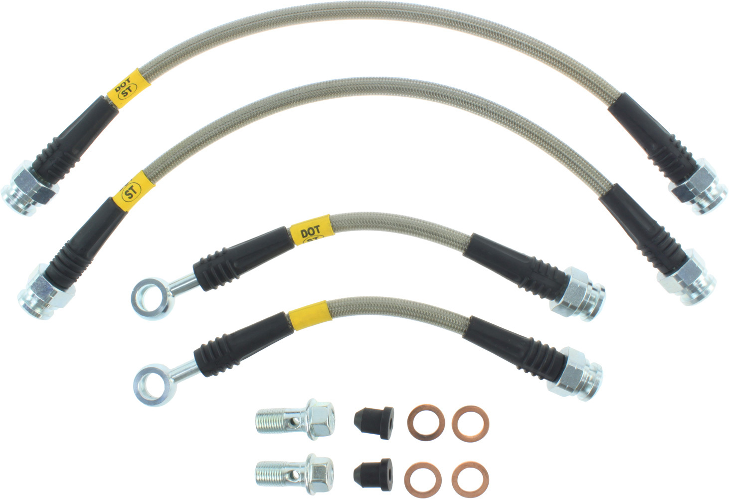 STOPTECH SPORTSTOP STAINLESS STEE L BRAKE LINE 950.42012