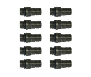 AFCO RACING PRODUCTS Schrader Valve 5-16-32 Stainless Steel 10 Pack 550000050-10