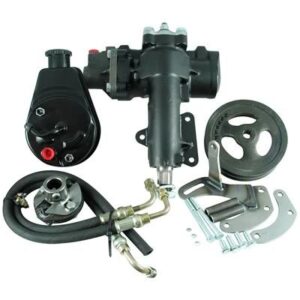 BORGESON Power Steering Conversn Kit 67-82 Corvette SBC 999017
