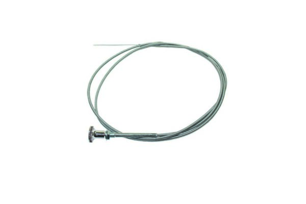 SPECIALTY PRODUCTS COMPANY Throttle Choke Cable 6ft Braided Stainless Steel 6048