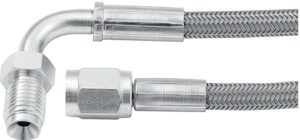 ALLSTAR PERFORMANCE 36in #3 Line -3 Str/90 Deg 3/8-24 Inv Flr ALL46332-36