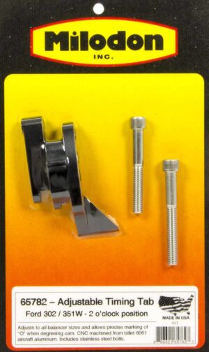 MILODON SBF Timing Pointer – 302-351W 2 O’Clock 65782