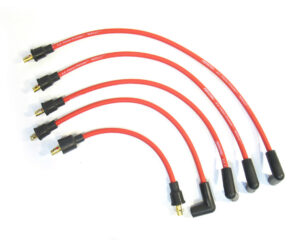 PERTRONIX IGNITION 8mm Spark Plug Wire Set Austin/MG 4-Cylinder Red 804412