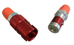 TRIPLE X RACE COMPONENTS Quick Disconnect Brake Fitting Aluminum Red BK-9283