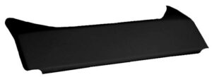 TRIPLE X RACE COMPONENTS Midget Sun Visor Fiberblass Black MID-BW-0047BLK