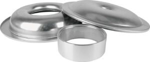 ALLSTAR PERFORMANCE LW 14in A/C Kit Plain No Element 2in Spacer ALL25906