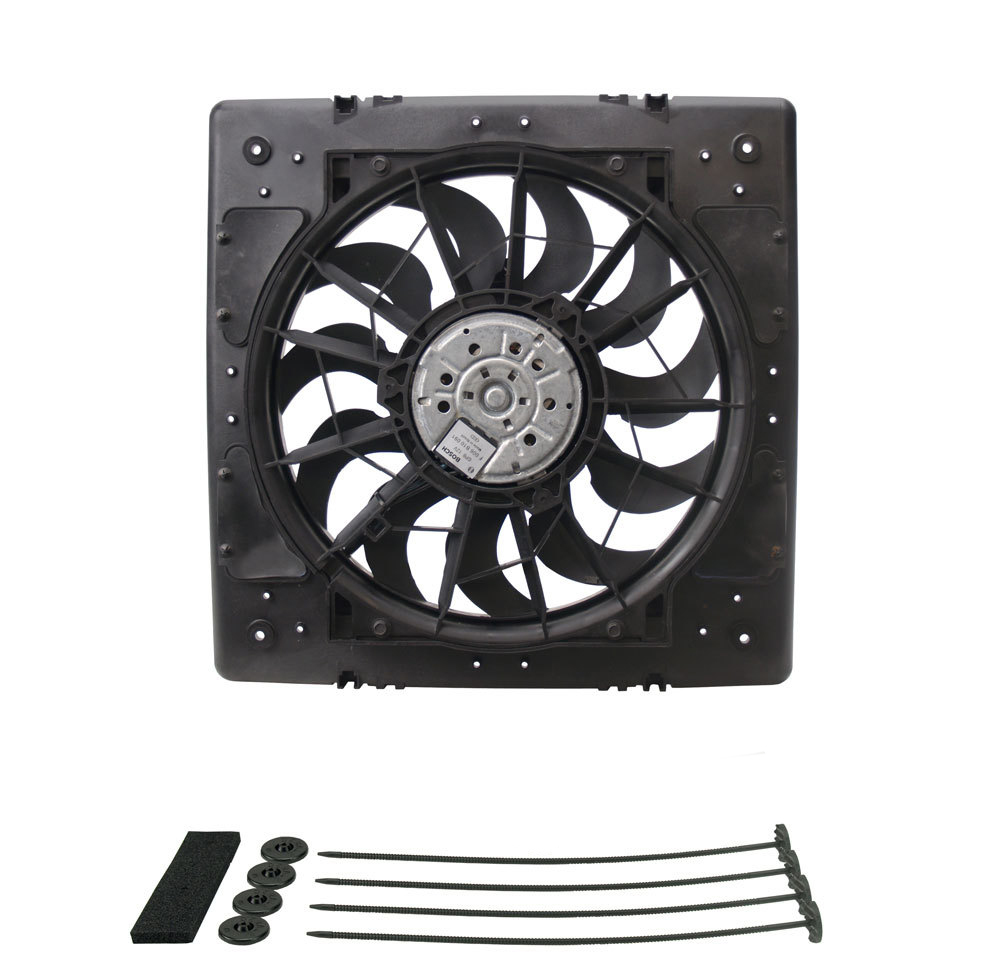 DERALE 13in High Output RAD Fan Single Puller 16926