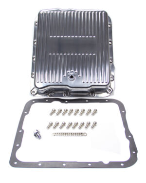 RACING POWER CO-PACKAGED GM 700R4 4L60 Alum Trans Pan Polished R8493