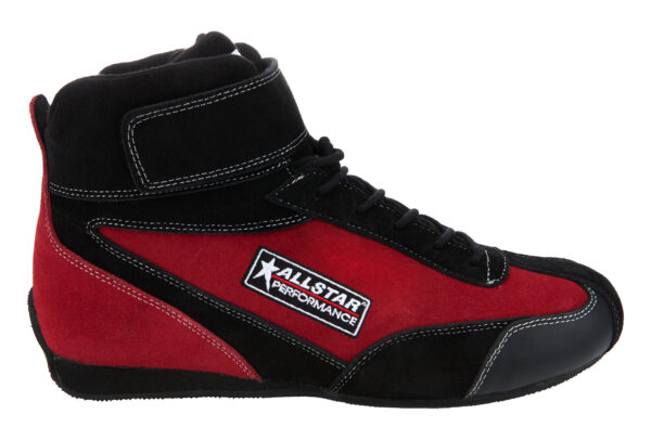 ALLSTAR PERFORMANCE Driving Shoes Black/Red SFI3.3/5 Pro Series 11.0 ALL918730