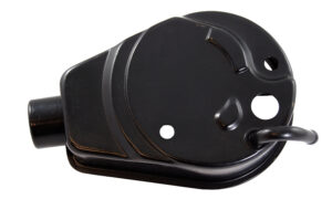 RACING POWER CO-PACKAGED Power Steering Pump Reservoir Only Black R3813